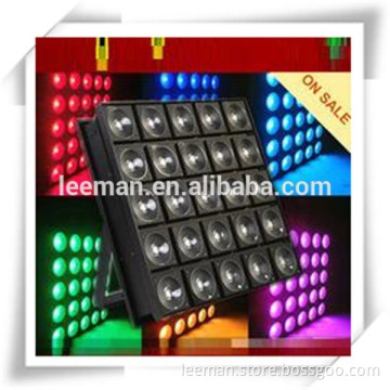 led matrix light Leeman Group 25x15W 4in1 RGBW LED DMX Blinder Stage Lighting
